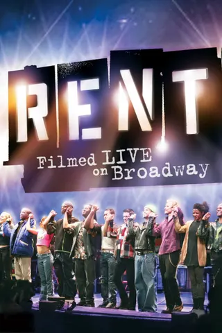 Görsel: TMDB Rent: Filmed Live on Broadway afişi