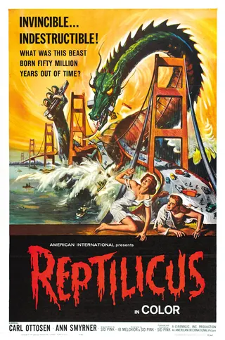 Reptilicus afişi