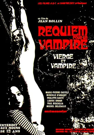 Görsel: TMDB Requiem pour un Vampire afişi