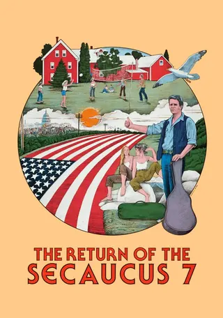 Görsel: TMDB Return of the Secaucus 7 afişi
