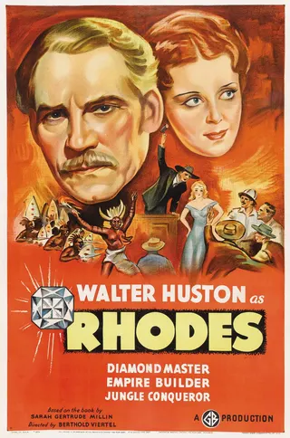 Rhodes of Africa afişi