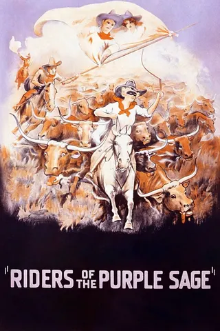 Görsel: TMDB Riders of the Purple Sage afişi