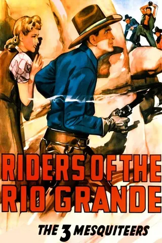 Görsel: TMDB Riders of the Rio Grande afişi