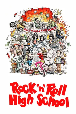 Görsel: TMDB Rock 'n' Roll High School afişi