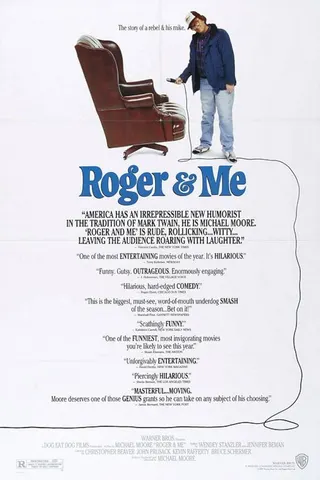 Görsel: TMDB Roger & Me afişi
