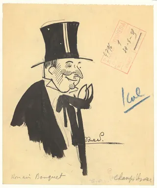 Görsel: Pavil, Julien (1897-1952). Dessinateur / Kamu malı Romain Bouquet