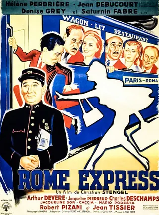 Görsel: TMDB Rome Express afişi
