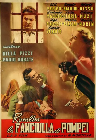 Görsel: TMDB Rosalba, la fanciulla di Pompei afişi