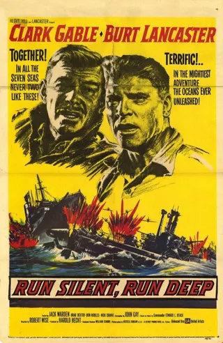 Görsel: Reynold Brown / Kamu malı Run Silent Run Deep afişi