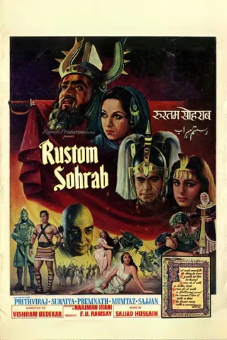 Rustom Sohrab afişi