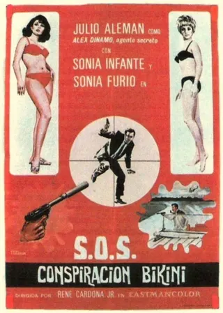 Görsel: TMDB S.O.S. Conspiración Bikini afişi
