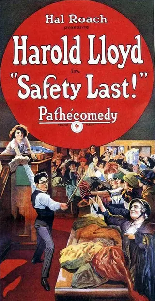 Görsel: Unknown authorUnknown author / Kamu malı Safety Last! afişi