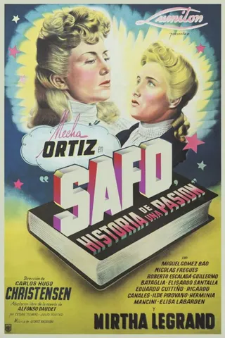 Görsel: TMDB Safo, historia de una pasión afişi