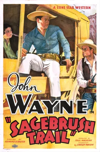 Görsel: Monogram Pictures / Kamu malı Sagebrush Trail afişi