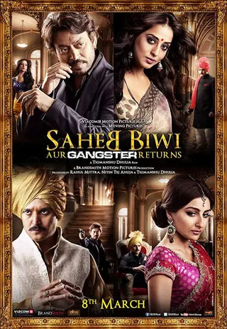 Görsel: TMDB Saheb, Biwi Aur Gangster Returns afişi