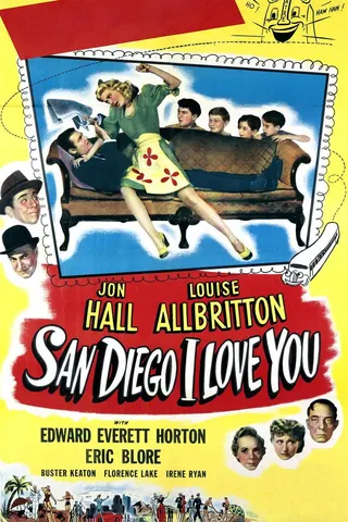 San Diego, I Love You afişi