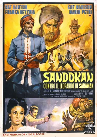 Görsel: TMDB Sandokan Against the Leopard of Sarawak afişi