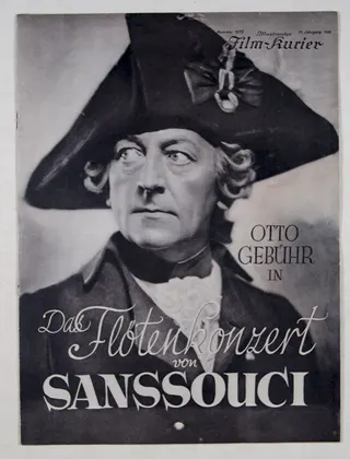 Sanssouci'nin Flüt Konseri afişi