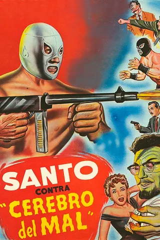 Santo vs. Evil Brain afişi