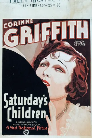 Görsel: TMDB Saturday's Children afişi