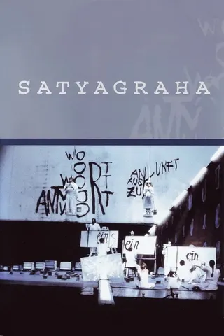 Görsel: TMDB Satyagraha afişi