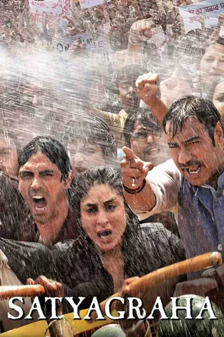 Görsel: TMDB Satyagraha – Democracy Under Fire afişi