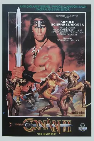 Savaşçı Conan afişi