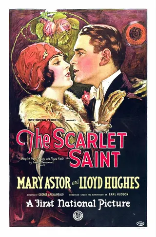 Görsel: First National Pictures / Kamu malı Scarlet Saint afişi