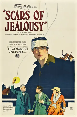 Görsel: First National / Kamu malı Scars of Jealousy afişi