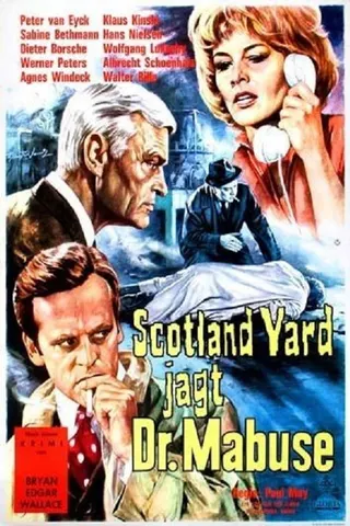 Scotland Yard vs. Dr. Mabuse afişi