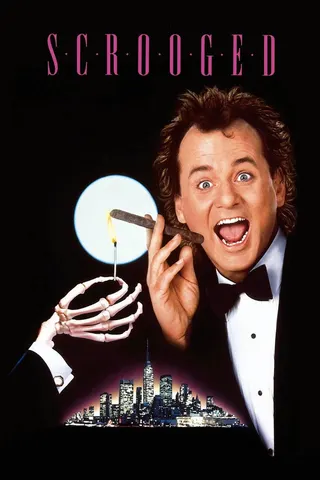 Görsel: TMDB Scrooged afişi