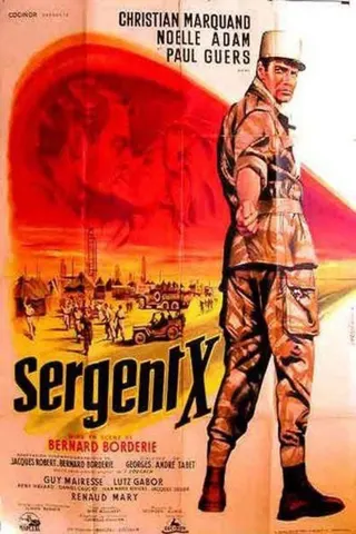 Sergeant X afişi