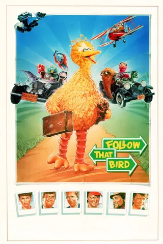 Görsel: TMDB Sesame Street Presents: Follow That Bird afişi