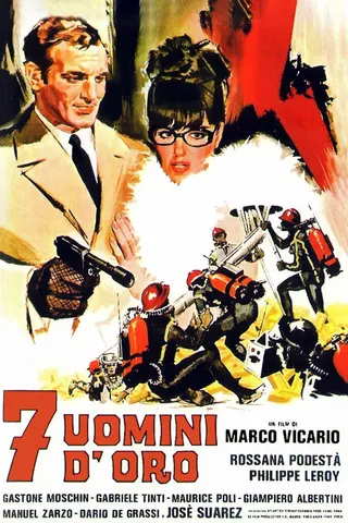 Sette uomini d'oro afişi