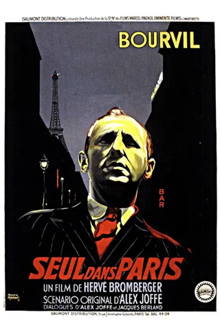 Seul dans Paris afişi