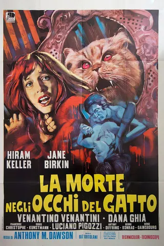 Görsel: TMDB Seven Deaths in the Cat's Eye afişi