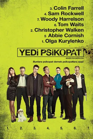 Seven Psychopaths afişi