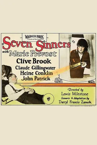 Seven Sinners afişi