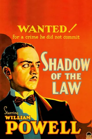 Shadow of the Law afişi