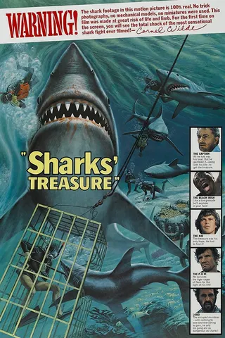 Görsel: TMDB Sharks' Treasure afişi
