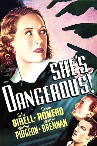Görsel: TMDB She's Dangerous afişi