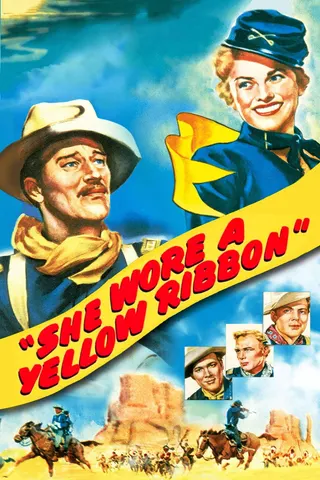 She Wore a Yellow Ribbon afişi
