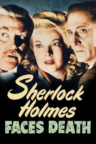 Sherlock Holmes Faces Death afişi
