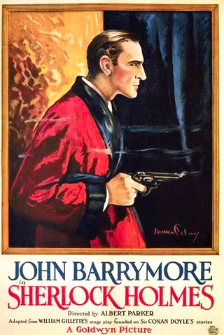 Görsel: Goldwyn Pictures / Kamu malı Sherlock Holmes afişi