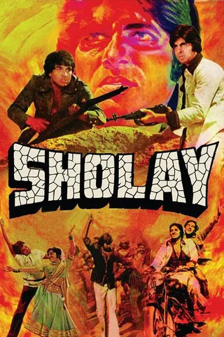 Görsel: TMDB Sholay afişi