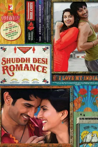 Görsel: TMDB Shuddh Desi Romance afişi