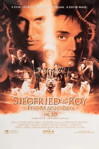 Görsel: TMDB Siegfried & Roy: The Magic Box afişi