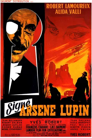 Signé Arsène Lupin afişi