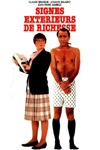Görsel: TMDB Signes extérieurs de richesse afişi
