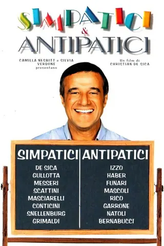 Görsel: TMDB Simpatici & antipatici afişi